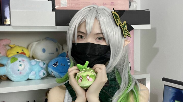 【COS Dewi Rumput】Kepala rasanya gatal banget, kayaknya kepala mau tumbuh! 💚💚💚