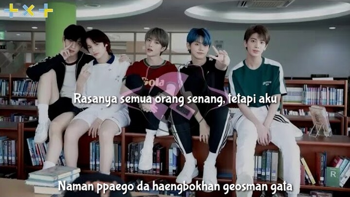 [INDO/ROM] TXT - 'RUN AWAY' Lirik Terjemahan