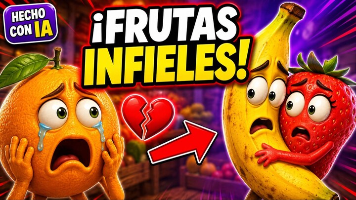 Historias de frutas #lifehack #ia #historia #funny #frutas