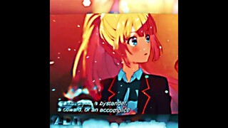 Karuizawa x play date (class room of the elit - season 2 )「 AMV/EDIT 」 #shorts