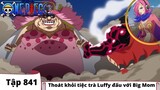 One Piece Tập 841 | Thoát khỏi tiệc trà Luffy đấu với Big Mom | Đảo Hải Tặc Tóm Tắt Anime