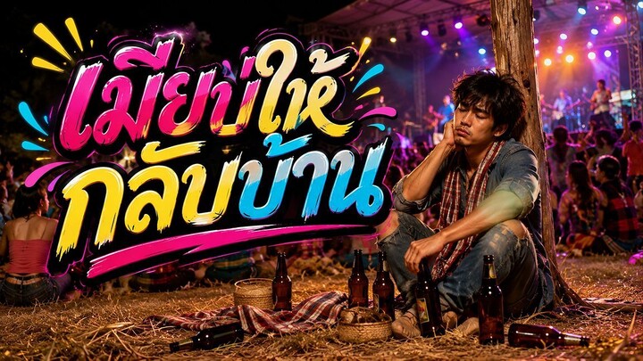 เมียบ่ให้กลับบ้าน | เพลงลูกทุ่งอีสาน ม่วนๆ ฮาๆ ผัวโดนไล่ไปนอนเถียงนา [Official Audio]