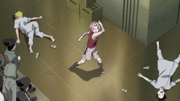 sakura rocked Naruto shocked