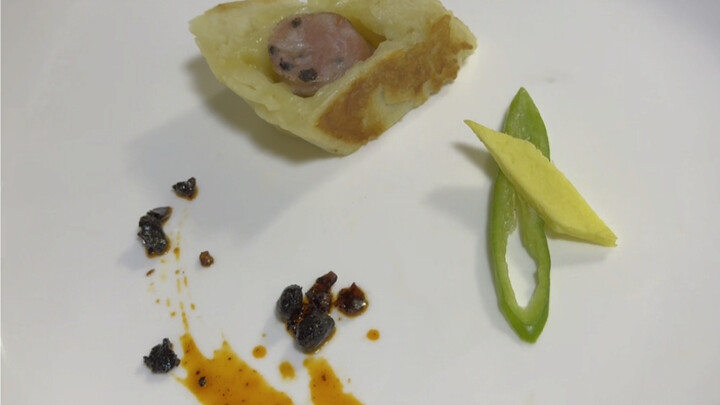 Elegance, nobility, and luxury = one bite, food stuck in your teeth, and still not full.