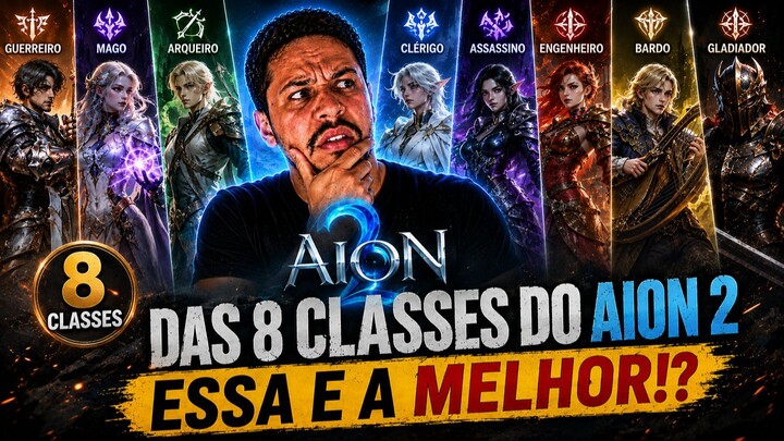 TODAS AS CLASSES DO AION 2! QUAL DELAS VOCÊ VAI JOGAR?
