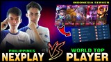 Philippines NEXPLAY vs. World Top Rank Player (Indonesia Server) ~ Mobile Legends