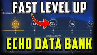 GET STRONGER FAST BY Leveling Data Bank - Wuthering Waves