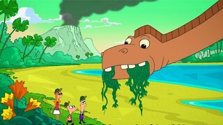 Phineas and Ferb melakukan perjalanan ke zaman dinosaurus? ? ?