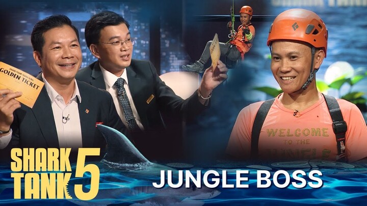 Jungle Boss | Startup Du Lịch Mạo Hiểm Khiến Shark Hưng Và Shark Hùng Anh Đối Đầu Trực Tiếp