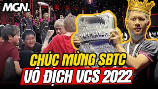 Chúc Mừng SE Vô Địch VCS 2022 Và Đi CKTG - WE REBEL | MGN Esports