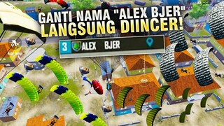 GANTI NAMA JADI "ALEX BJER" LANGSUNG DIKEPUNG MUSUH! TEMBUS 15 K1LLS! - PUBG MOBILE