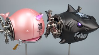 โมเดล Dragon Zero Space Marine Mechanical Beast Kun/Shark