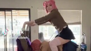 笑了莫妮卡陪你起自行车｜国外难绷搞笑视频集锦#39