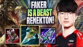 T1 FAKER RENEKTON VS YONE, ĐỌ SỨC  GUMAYUSITRẬN CHUNG KẾT (LMHT)12.15