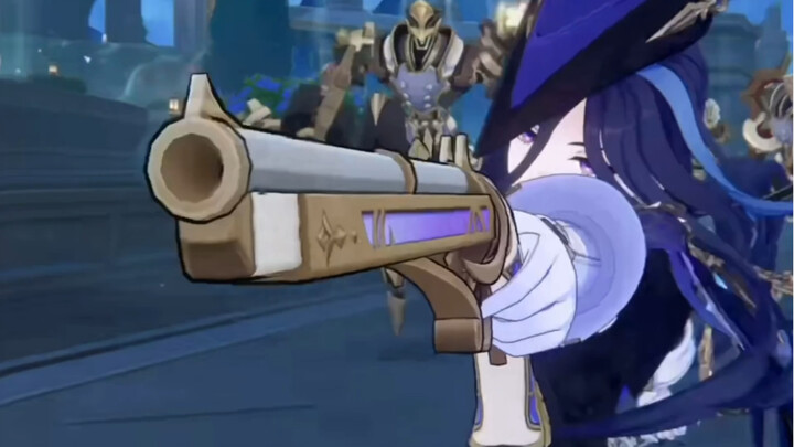 Clorinde sangat keren dalam adegan ini!