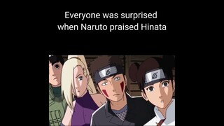 Sakura shocked when Naruto praised Hinata #justforfun #naruto #sakura