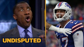 UNDISPUTED | Shannon reacts to Josh Allen decimates Steelers defense with 4 TDs in Buffalo's rout