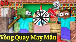 [ Lớp Học Quái Vật ] VÒNG QUAY MAY MẮN | Minecraft Animation