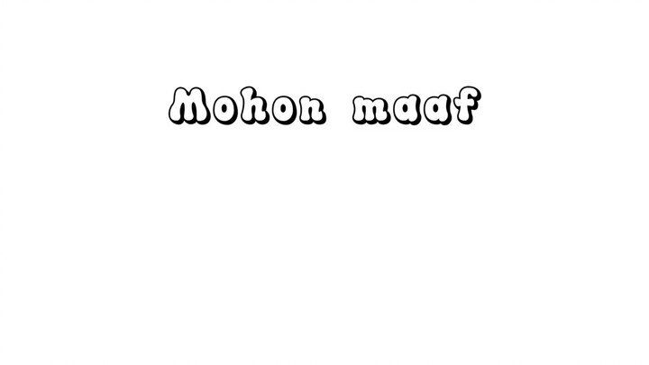 mohon maaf lahir batin