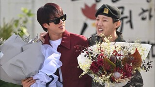 BTS J-Hope is officially discharged from the military service and is welcomed back home❣️👏