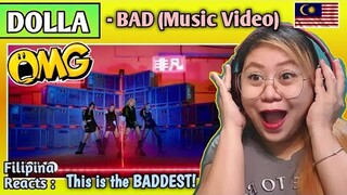 DOLLA - BAD (Music Video) // FILIPINA REACTS