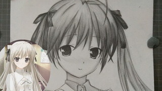 [Vẽ tranh]Cùng vẽ cô bé nhút nhát Kasugano Sora cùng tớ nhé|<ヨスガノソラ>
