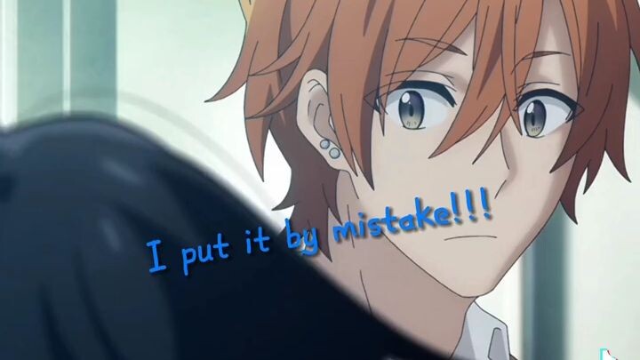 #MYAA-CHAAN awkward moment with senpai? #Sasaki to Miyano#bringing back the funny moment#hahaha