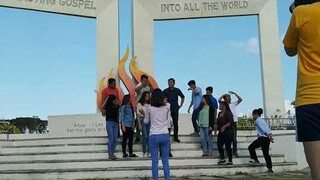 Picture taking of AUP Ambassadors for Silang Memoirs