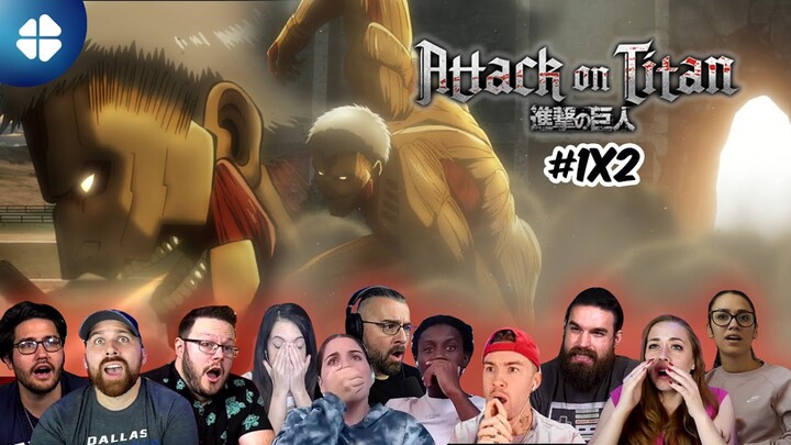 Attack On Titan 1x2 Reaction Mashup 🔥 That Day: The Fall of Shiganshina