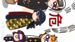 langsung marah nezuko nya wkwkwk