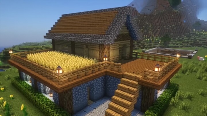 Minecraft: Dễ dàng xây dựng ngôi nhà nhỏ cho người mới, giúp bạn vượt qua đêm đầu tiên!