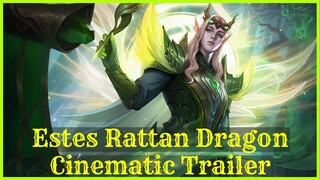 ESTES NEW SKIN RATTAN DRAGON TRAILER | DRAGON TAMER SQUAD + WEEKLY DIAMOND GIVEAWAY WINNER!