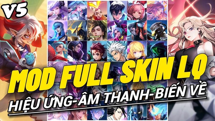 Hướng Dẫn Mod Full Skin Liên Quân V5 Mùa 1 - 2023 | Máy Mạnh+Máy Yếu | NT MOBA