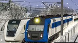 ห่วงคล้องรถหาย! อุบัติเหตุความปลอดภัยทางรถไฟ! Snow Rescue Big Subway | Classic Train Simulator: DF11