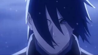 Sasuke investigates Kaguya and is attacked by Otsutsuki Kinshiki