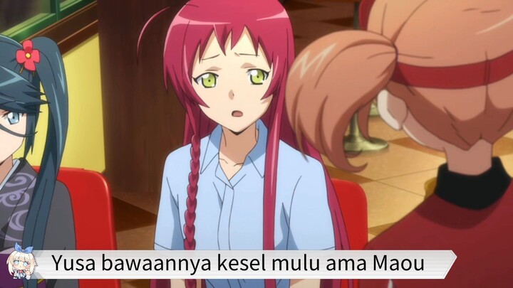 #KompetisiKreasiUnggahan7, Chiho mesti yang melayani pas Maou lagi sibuk ama hal ini