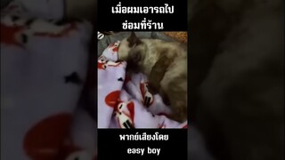 เมื่อผมเอารถไปซ่อมที่ร้าน #shorts #คลิปตลก #พากย์นรก #meme #easyboy