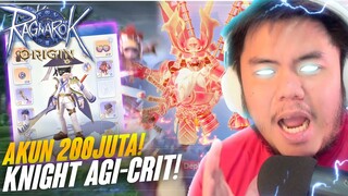 Char Knight DylandPROS Di Game MMORPG TERBAIK! - Ragnarok Origin Global Indonesia