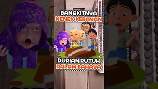 Bangkit Dari Kubur! Nenek Kebayan Memburu Upin Ipin | MRI #Shorts