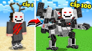 Minecraft nhưng Tôi Có Thể Tiến Hóa Siêu Mạnh