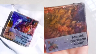 An unpacking of Slime named Monet Garden