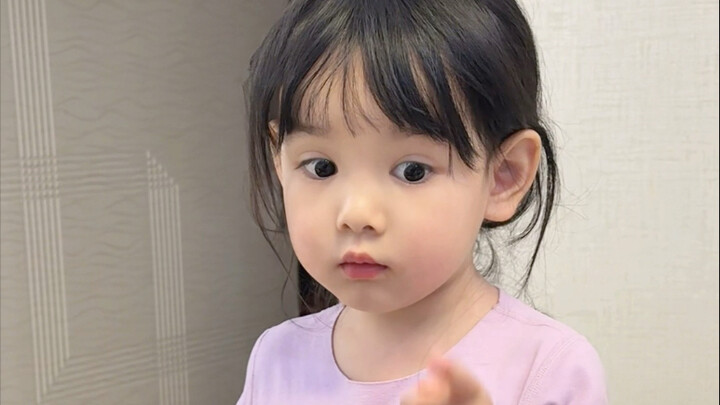 Usia masih kecil sudah ngajarin bapaknya～