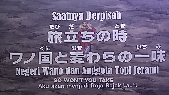 ga kerasa udah selesai aja arc wano🥲