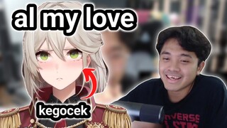 Komandan bilang al my love, Kegocek