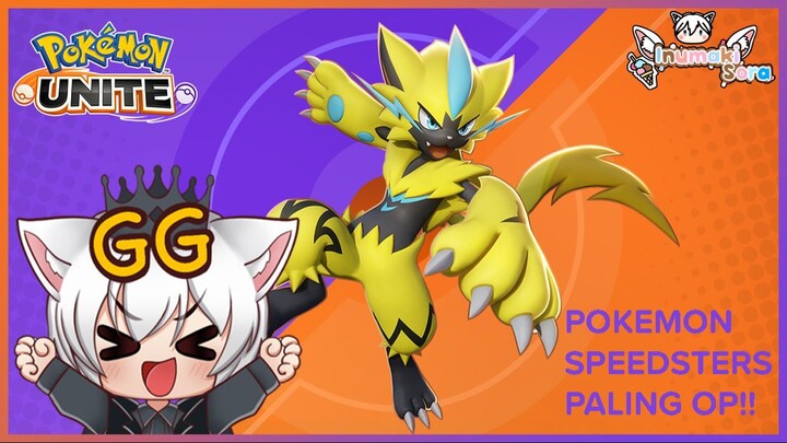 [Pokemon Unite] Pokemon Speedster Paling OP!!