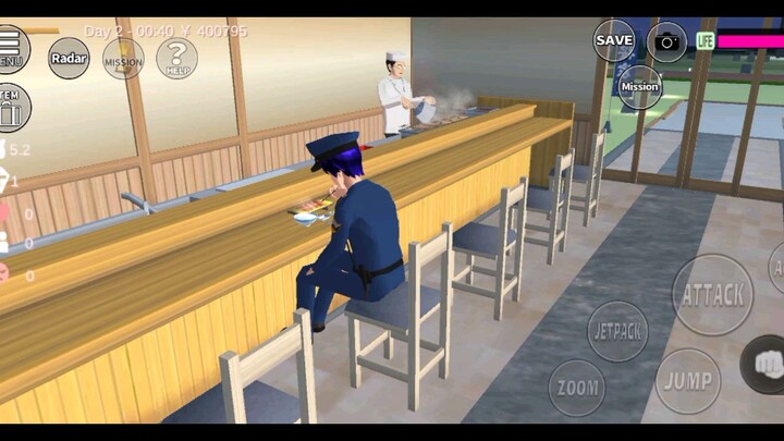 detik detik ketemu hantu di sakura school