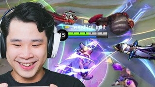 Hero Terkuat Damage Tower Tidak Berasa! (Mobile Legends)