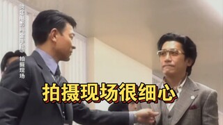 刘德华拍摄现场有多细心，梁朝伟拍摔倒戏份用手护着，小心呵护小演员