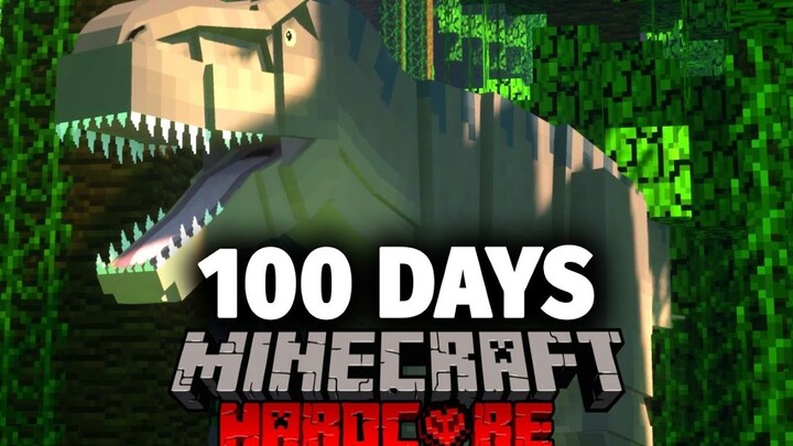 【100 ngày kỷ Jura, phụ đề tiếng Trung, tập 1】Minecraft Công viên kỷ Jura: Sinh tồn hardcore trong 10