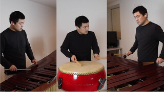 [Marimba+Drum Tiongkok] "Senbon Sakura" dalam 20 menit!